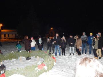 Zapaľovanie prvej adventnej sviečky 3.12.2017 Zapaľovanie prvej adventnej sviečky 3.12.2017
